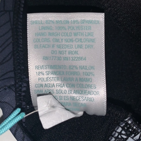 (S)- Kona Sol Women’s Keyhole High Neck Tankini Top - Picture 5 of 9